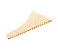 OFFSCH Professional Pan Flute Instrument Plastic Material with 22 Pipes in G Key Traditional Craftsmanship Producing Pure Tones, Elegant Appearance Suitable for Folk Music