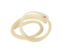 OFFSCH Professional Violin Bow Set 2 Hanks Mongolian Stallion Hair Unbleached Great Grip