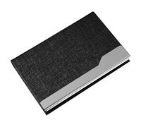 OFFSCH PU Business Cards Box Lightweight Portable Card Holder for Men with Elegant Modern Design Fits Blazer Pocket and Purse Protective and Chic Organizer