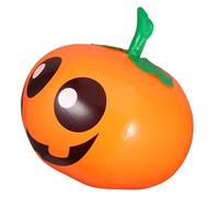 OFFSCH Pumpkin Balloon Thanksgiving Party Decoration Inflatable Pumpkin-shaped Foil Balloon in Bright Orange Pvc Material, Not Easy to Leak Air and Safe to Use, for Autumn Festival