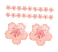 OFFSCH Push Pins Decorative Bulletin Board Accessories Pink Cherry Blossom for Cork Board 20pcs Resin and Metal Material Easy to Use Thumb Tacks for Quick and Secure Attachment