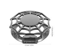 OFFSCH Push To Start Button Cover: Car Engine Start Button Protector 4.1x4.1x1.35cm - Anti-Wear Alloy Ignition Decoration For Interior Upgrade