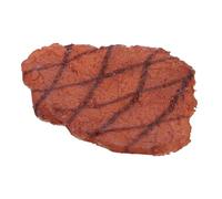 OFFSCH Realistic Artificial Grilled Fillet Steak Model Decor Lifelike Pork Ornament for Home Display Photography Props Educational and Easy Maintenance