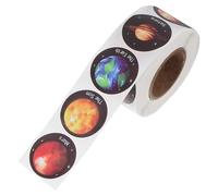 OFFSCH Realistic Planets Stickers Set Pcs Solar System Decals for Boys and Girls Outer Space Wall Art Easy Peel Off Decor for Room