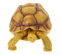OFFSCH Realistic Plastic Turtle Model Figurine Lifelike Simulation Land Tortoise Ornament for Early Education and Animal Learning Turtle for Collectors