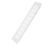 OFFSCH Rectangular Aluminum Ventilation Cover for Wardrobe Closet 80x400mm