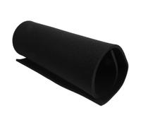 OFFSCH Reusable Foam Air Conditioning Filter for Window Ac Units, Cut-to-fit Replacement Filter Media with Easy Installation and Allergy Symptom Reduction, Sturdy Black Prefilter Screen