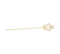 OFFSCH Rhinestone Heart Shaped Fairy Wand Gold Party Cane for Halloween Cosplay Queen Scepter for Birthday Stage Performance Accessories