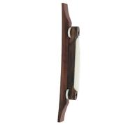 OFFSCH Rosewood Bridge for Archtop Guitar Ebony Saddle Luthier Part for Jazz Guitar Mandolin Players