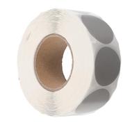 OFFSCH Round Dot Labels with Reliable Adhesive Gray Circle Stickers for Printer Remove Sticky Dots for Office School Warehouse Organization and Packaging