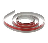 OFFSCH Self Adhesive 6.56 Feet Floor Transition Strip PVC Flooring Edging Trim Highly Flexible Fixable on Floor for Household Use Hotels and Carpet Thresholds
