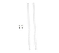 OFFSCH Set of 2 Luminous Acrylic Drumsticks with Smooth round Shape, Tough Design for Playing Jazz Drums and Drums, Light up Musical Instrument Sticks for Stage Performance
