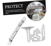 OFFSCH Sewing Machine Edge Guide Ruler Premium Iron DIY Quilting Patchwork Gauge for Precise Seam Stitching Sewing Supplies Tool