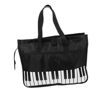 OFFSCH Sheet Music Storage Bag for Piano Oxford Cloth Nylon Music Score Holder Case for Lessons and Performances
