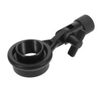 OFFSCH Shock Mount Mic Holder for Condenser Microphones Black Metal Anti-vibration Frame with Plastic Spring Podcast Recording and Live Performance Compatible