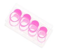 OFFSCH Silicone Finger Sleeves and Other Percussion Instruments for Steel Tongue Drum 8 Pcs Pink Portable Drum Knocking Finger Covers with Box, for Drummers and Beginners
