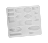 OFFSCH Silicone Hanging Pendant Mold for DIY Jewelry Crafting Non-Stick Epoxy Keychain Mold Tear-Resistant Simple Jewelry Making Tool Easy to Clean and Demould