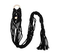 OFFSCH Simple Style Guitar Wall Mount Macrame Ukulele Hanger Wall Decor Cotton Rope Hanger Unique Present for Music Lovers