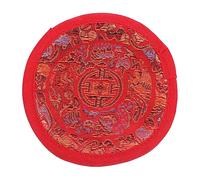 OFFSCH Singing Bowl Cushion Handmade Decorative Meditation Pad Buddhist Ritual Cloth Sound Bowl Pillow