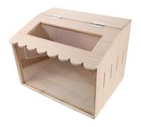 OFFSCH Small Chick Brooder Box with Heater 40x30x30cm, Manual Incubator for Chicken, Duck and Quail Eggs, Portable Egg Brooder for Poultry Rearing and Small Animal Hatching