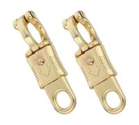 OFFSCH Snap Hook Equestrian Gear Heavy Duty 2pcs Zinc Alloy Quick Release Wear Resistant with Excellent Durability for Horse Harness and Saddles for Training and Outdoor Riding