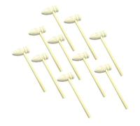 OFFSCH Solid Wooden Mini Hammers Creative DIY and Seafood Crab Lobster Crackers Sturdy Wood Mallets for Shellfish Cracking Safe for Family Use