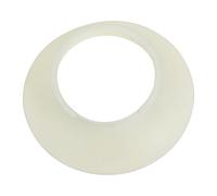 OFFSCH Sound Hole Enhancer for Guitar with Timbre Intensification White Plastic Acoustic Guitar Sound Hole Cover and Better Tone Suitable for 40 to 41 Inch