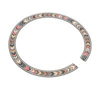 OFFSCH Sound Rosette Decal Sticker for Acoustic Classical Guitar Inlay Accessory for Enhanced Aesthetics Lightweight and Portable Decoration for Musical Instruments