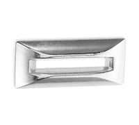 OFFSCH Stainless Steel Rectangle Token Slot for Game Consoles Coins Drop Slot Replacement for Fighting Game Machines for Gaming Accessories