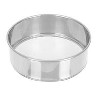 OFFSCH Stainless Steel Sieve Beach Small Sifter The Mesh Filter Mesh Strainer Sifter for Rocks Sand Soil Hand Strainer Tools Sifting Garden Tool Round Small Sieve