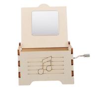 OFFSCH Stem Educational DIY Hand-crank Wood Music Box Kit for Creative Science Experiment Craft with Comprehensive Materials for Music Appreciation and Scientific Exploration