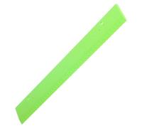 OFFSCH Tactile Measuring Ruler for Blind People, 20cm Green Braille Stationery Tool, Special Education Supply for Visually Impaired Students and Learning