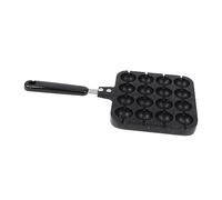 OFFSCH Takoyaki Pan Nonstick Octopus Mold Baking Tray Cast Iron Cooking Tool for Home Kitchen Gourmet Snack Preparation
