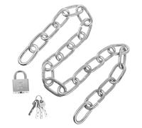 OFFSCH Thickened Iron Chain Lock for Bike and Motorbike Safety Long Portable Anti-Theft Security Lock Without Key Wear-Resistant Cycling Protection