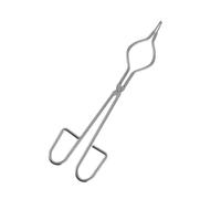 OFFSCH Thickened Stainless Steel Crucible Tongs High Corrosion Resistance Metal Refining Clamp for Melting Pouring Casting Precious Metals with Opening Grip