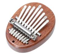 OFFSCH Thumb Piano Miniature Music Instrument Wooden and Kalimba for Practicing and Decor