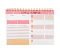 OFFSCH Travel Planner Notebook Outdoor Trip Planning Book with Budget and Itinerary Sections for Group Adventures Travel Itinerary Organizer for Recording Memories and Scenic