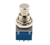 OFFSCH True Bypass Foot Switch Metal 9-pin 3pdt for Guitar Effects Pedal Control Vintage Rewiring