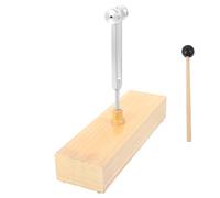 OFFSCH Tuning Fork Resonance Box Kit with Aluminum Alloy and Wood, Includes Hammer Mallet for Stress Reduction, Promotes Relaxation and Improved Focus, for Balance Exercises