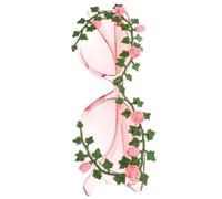 OFFSCH Unique Flower Sunglasses and Long-term Use for Women and Men, Plastic Frame with Modern Sl esign Fashion Accessory Party Glasses for Beach Parties