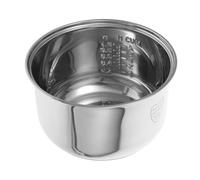 OFFSCH Universal Rice Cooker Inner Pot Replacement Stainless Steel Liner Pot 7.28 Inch for Electric Cooker Boiling Stewing Porridge Cooking