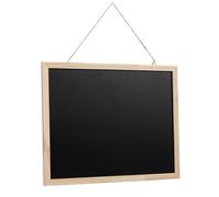 OFFSCH Vintage Wood Frame Single Sided Chalkboard with Hanging String Erasable Blackboard for Home Office Restaurant Smooth Writing Surface Sturdy Solid Wood Construction