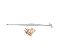 OFFSCH Violin Repair Tool Set Stainless Steel Frets Hook Sound Post Setter Violin Sound Post Setter for String Instrument Accessories
