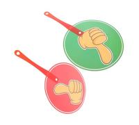 OFFSCH Voting Paddles Thumbs Up Thumbs Down Answer Signs for Teacher Classroom Interaction Educational True False Response Tools for Student Group Learning and Competitions