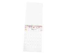 OFFSCH Wall Calendar Large Planner January to June English Monthly Calendar with Multi-country Holidays Thick Paper for School Office Business Scheduling