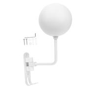 OFFSCH Wall Mounted Helmet Holder Metal Rack Vintage Dome Design Hat Wig Display Stand Motorcycle Accessory Sturdy Storage Organizer for Helmets Hats Wigs