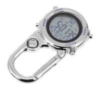 OFFSCH Watch Alloy Zinc Material Steel Convenient Stainless and Hanging with Glow the Dark Feature Practical Design Unisex Climbing for Hiking, Camping and Outdoor Activities