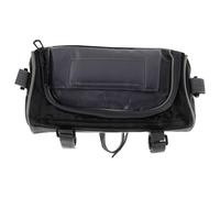 OFFSCH Waterproof Bike Handlebar Bag for Commuter & Outdoor Cycling, Zippered Front Carrier, Bicycle Accessories Storage Pouch, Oxford Cloth Frame Organizer