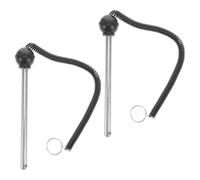 OFFSCH Weight Selector Pin with Rope 2pcs for Weight Stack Machines Aluminium Alloy and Steel Construction, Enhanced Safety and Easy Removal, Gym Accessory for Working at Home