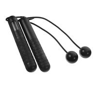 OFFSCH Weighted Cordless Jump Rope with Digital Counter, 35Mm Ropeless Silicone Ball, Adjustable Fitness Jump Rope for Men and Women Workout Training in Deep Black